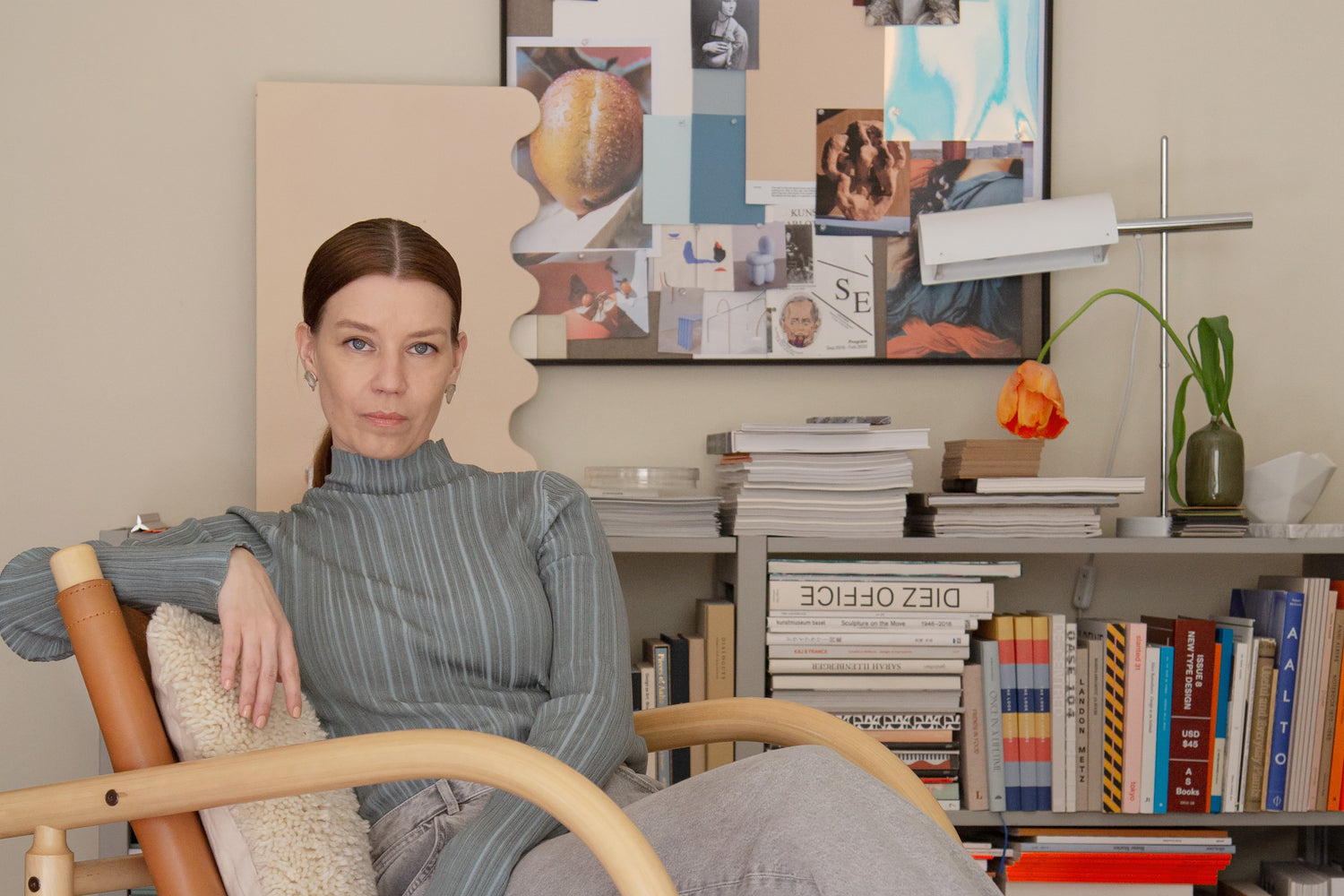 Päivi Helanderin työhuone