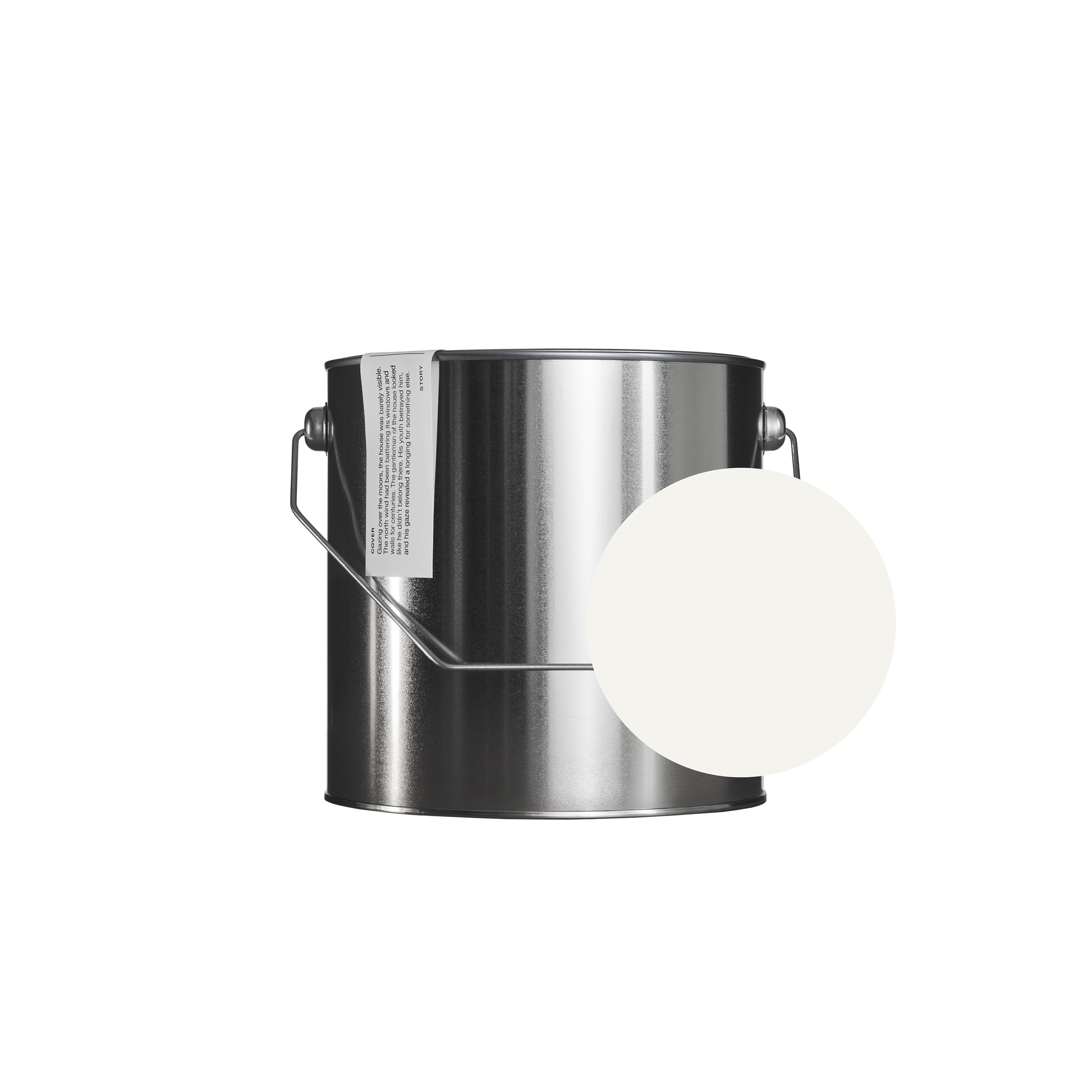 Luonnollisen loistava valkoinen sisämaali Cover Story 001 PATTI