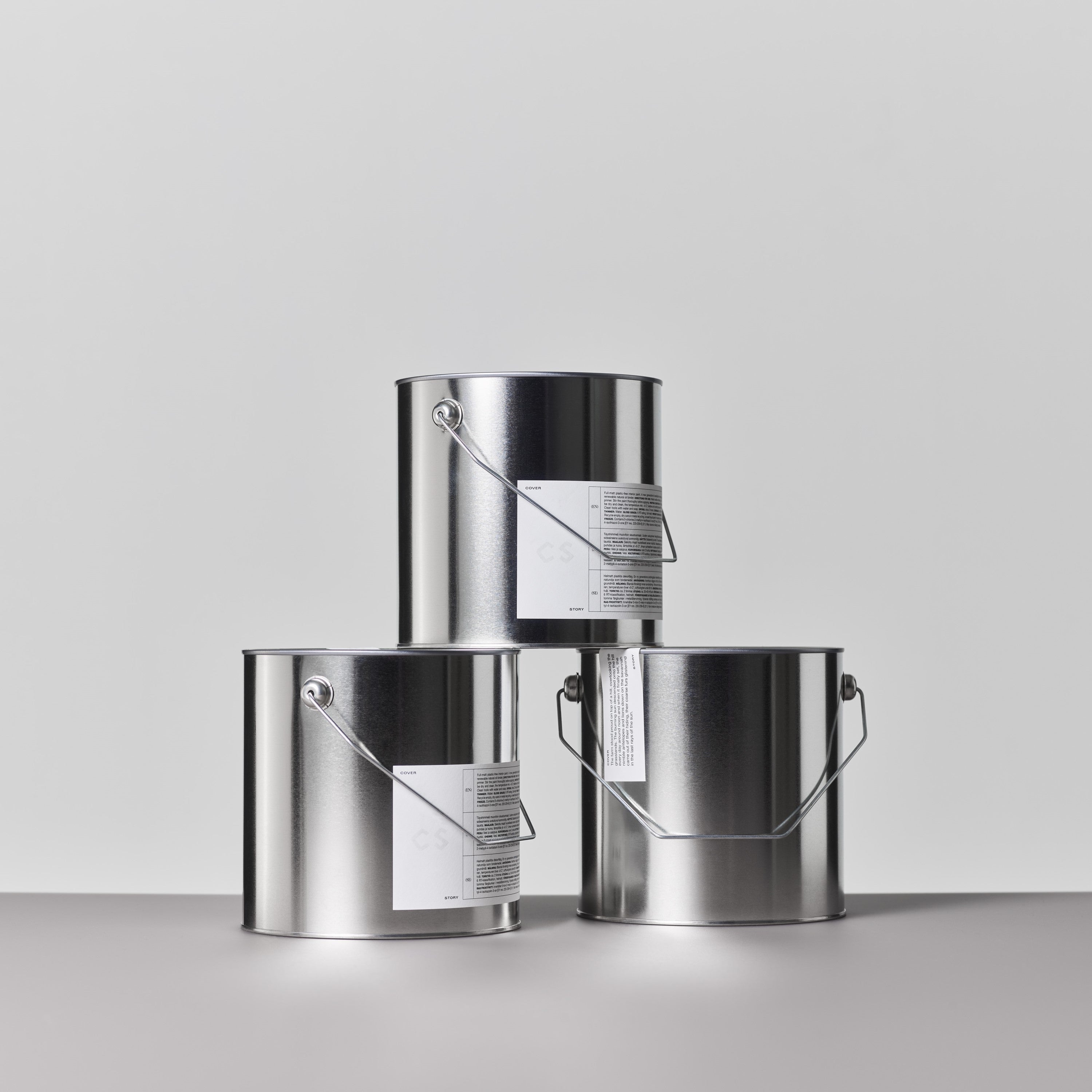 Metal paint cans