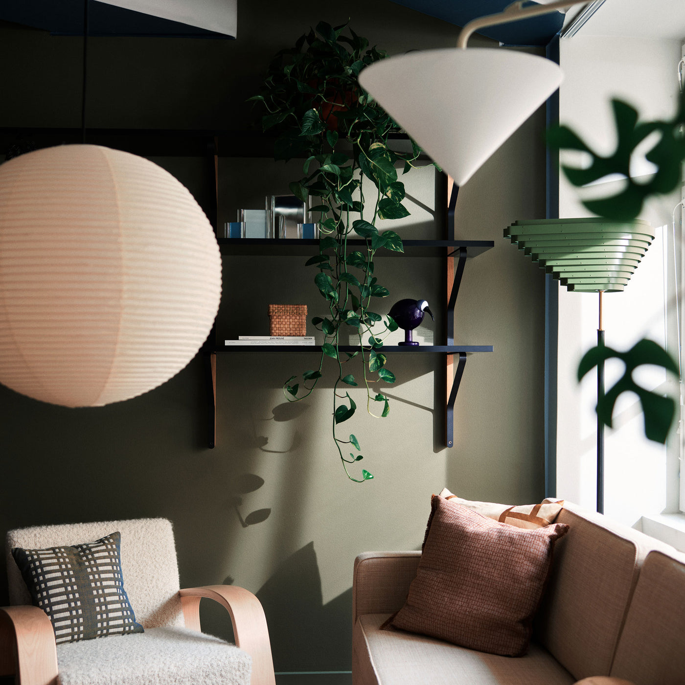 EINO täyshimmeä sisämaali, sammaleenvihreä